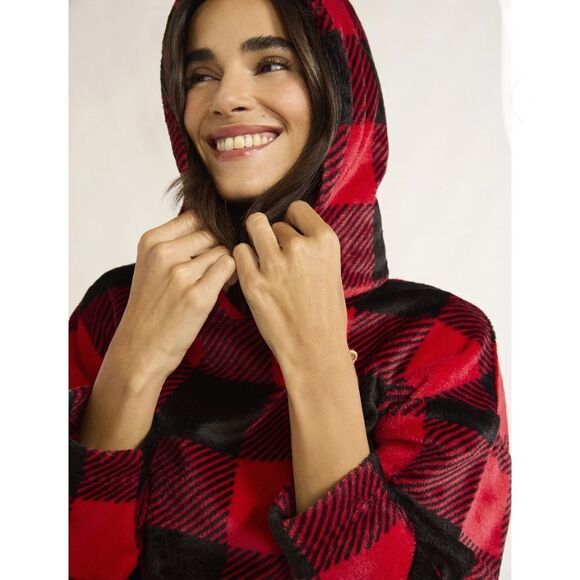 Plush Hoodie and Joggers Pajama Lounge Sleep 2-Piece Set Size S - Picture 6 of 6